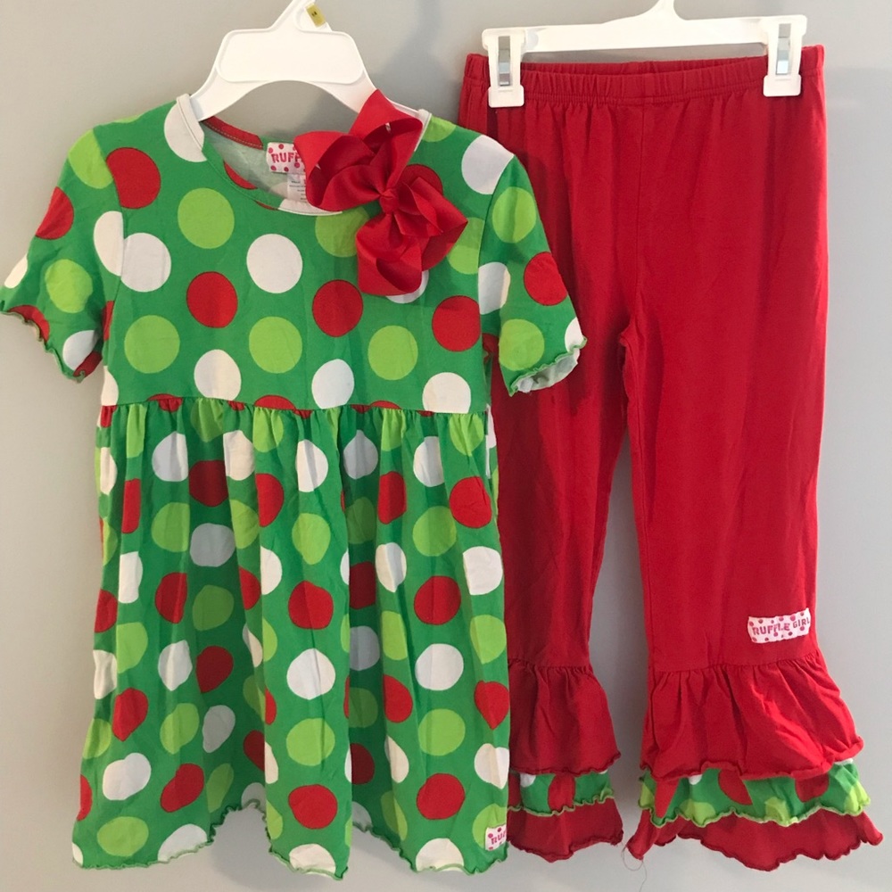 Ruffle Girl size 10